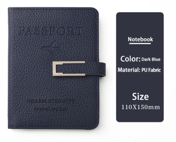 Pochette passeport cuir