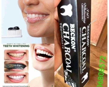 Patte charbon dentifrice