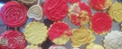 FORMATION EN FABRICATION DE BONBONS FLEURIS AU LAIT
