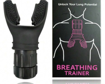 Breathing trainer