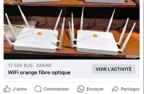 Wifi fibre optique