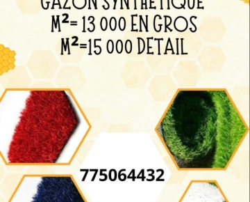 gazon synthétique jardin