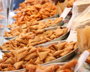 Samoussa à la viande